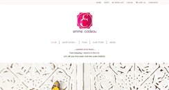 Desktop Screenshot of emmecadeau.com